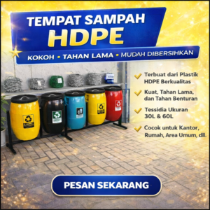 Tempat Sampah HDPE